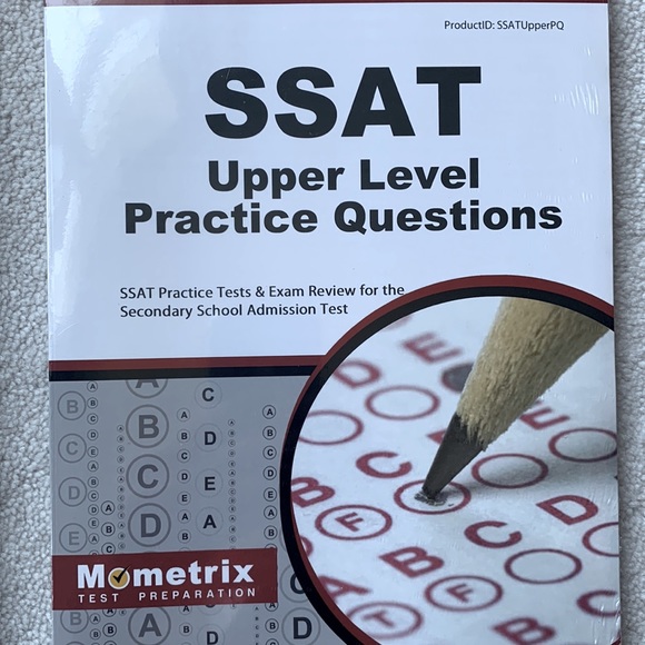 NWT SSAT Upper Level Practice Test - Picture 6 of 8